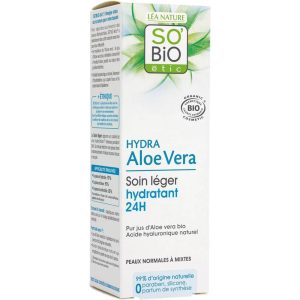 SO BiO HYDRA ALOE VERA SOIN LÉGER HYDRATANT 24H para kmc tunisie