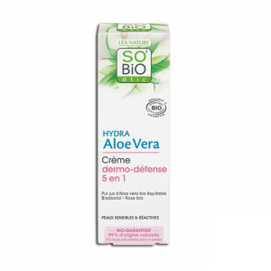SO BIO HYDRA ALOE VERA CRÈME DERMO-DÉFENSE 5 EN 1 para kmc tunisie