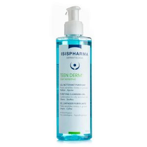 ISISPHARMA TEEN DERM GEL NETTOYANT PURIFIANT 250ML tunisie para kmc