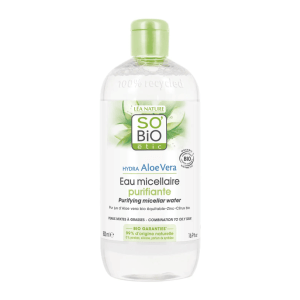 SO BIO HYDRA ALOE VERA EAU MICELLAIRE PURIFIANTE 500ML para kmc tunisie